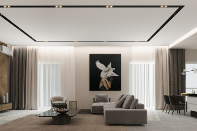 Как монтировать натяжные потолки сложной формы: арки, ниши, многоуровневые конструкции