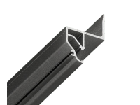 Профиль AL парящий 2м BORZZ MINI (Флай Борз Мини), ЧЕРНЫЙ и БЕЛЫЙ