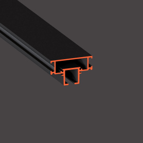 Гардина AL 10174 Флекси (1 ряд) IZI KARNIZ 01 черная (2м)