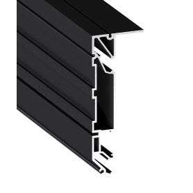 Профиль AL Интра НИША 80 (3659) ЧЕРНЫЙ 2 м
