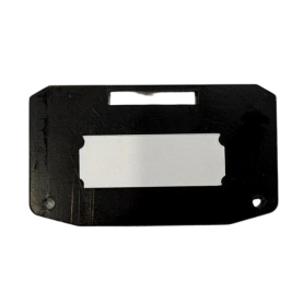 Заглушка торцевая Flexy BORZZ БОРЗ LIGHT 3 см, белая