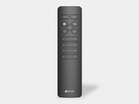 Кнопочный пульт Quick control на 4 зоны ССT+MONO, черный
