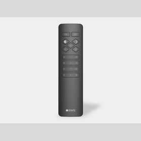 Кнопочный пульт Quick control на 4 зоны ССT+MONO, черный