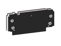 Заглушка торцевая IZI Karniz 8888 05 Флекси (2 ряда) белая