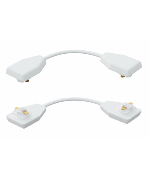 Соединитель для трека ГИБКИЙ белый