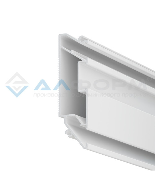 Профиль AL Сигма плюс лед (Sigma plus LED) белый 2 м