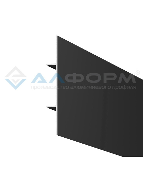 Бампер Сигма 80 (Sigma 80) черный (2 м)